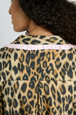 antonella pj set- leopard