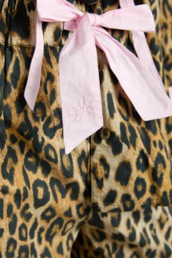 antonella pj set- leopard