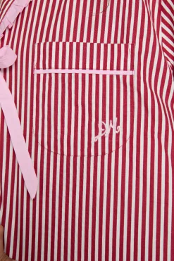antonella pj set- red stripe