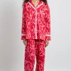 antonia pj set- red bows