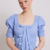 bianca blouse - blue