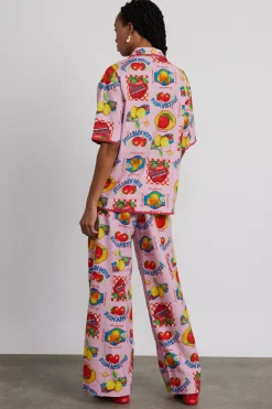 chlo shirt - fruit labels