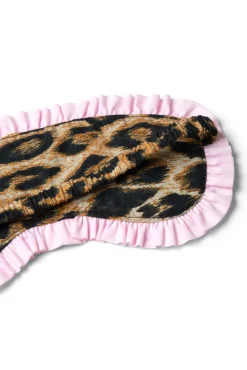 damson pj eye mask - leopard