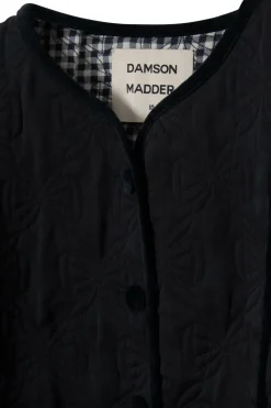 diana quilted jacket - black