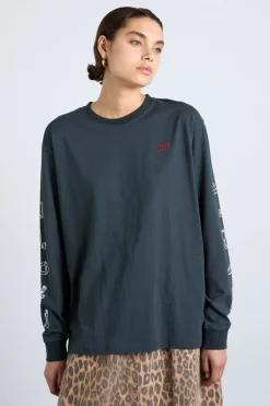 dm dinner party long sleeve tee
