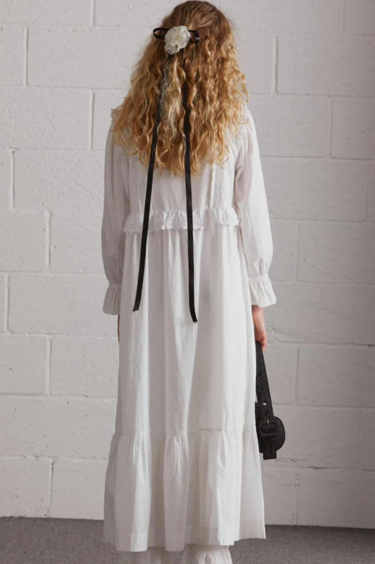 edith vintage midi - white