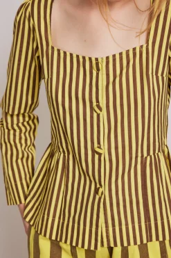 eloise stripe blouse