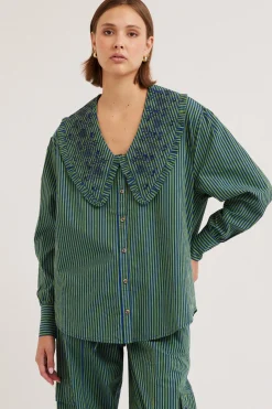 fontaine blouse - stripe