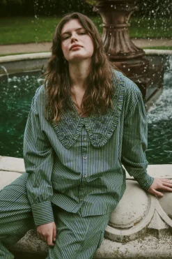 fontaine blouse - stripe