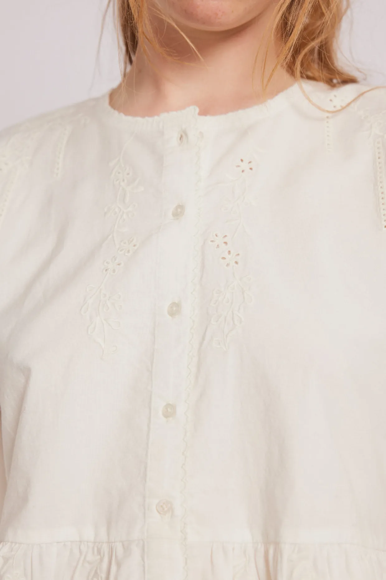 gretchen blouse - white