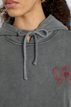 hayley hoodie - grey wash