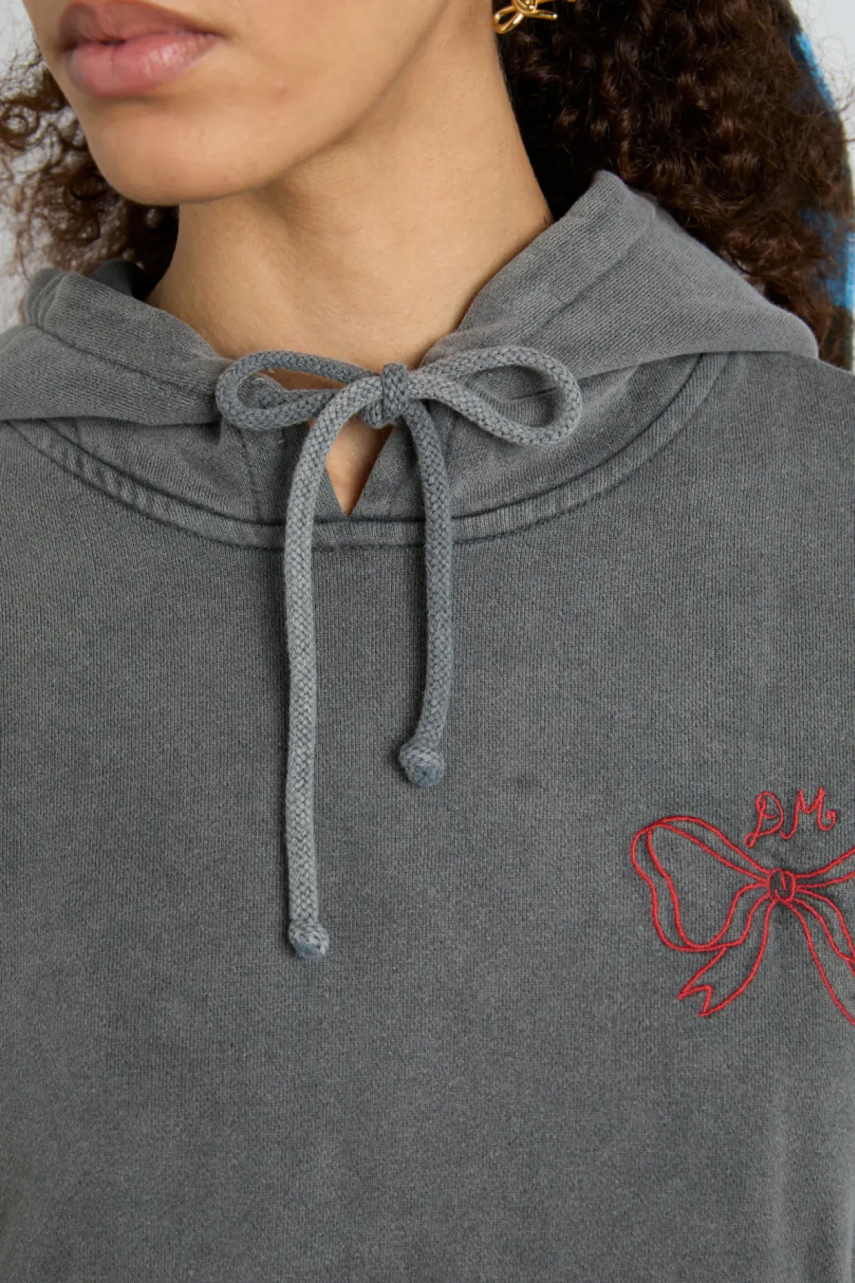 hayley hoodie - grey wash