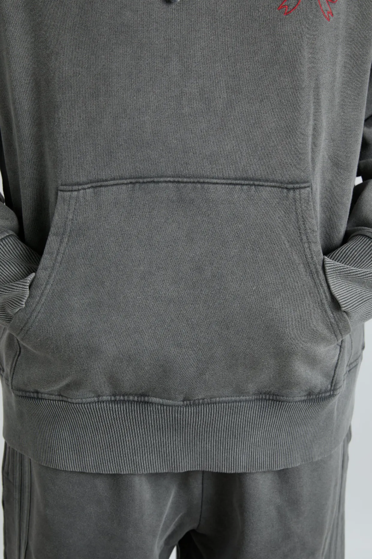 hayley hoodie - grey wash