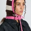 hood in cream u0026 choc with pink tie