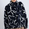 ingrid borg jacket- navy bows