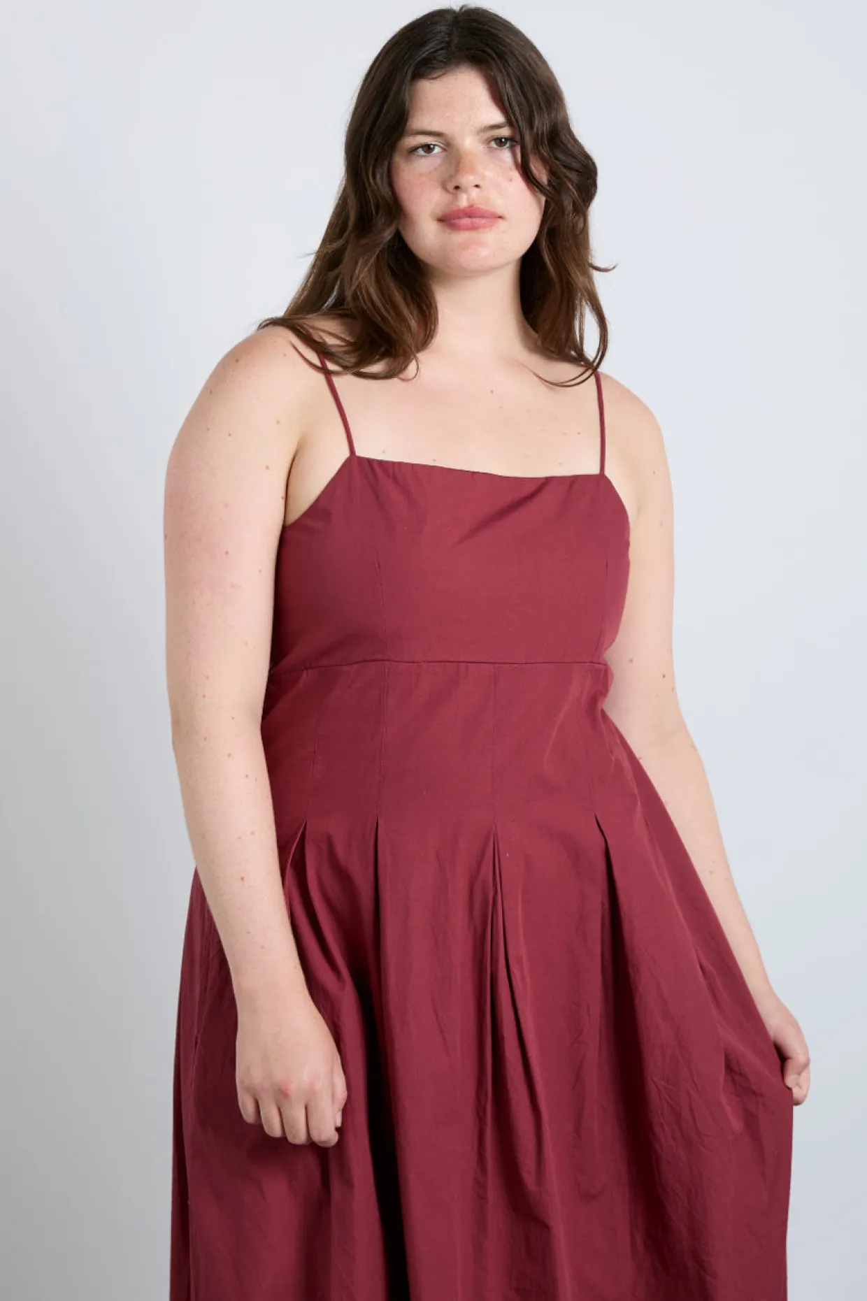 iris bow midi dress