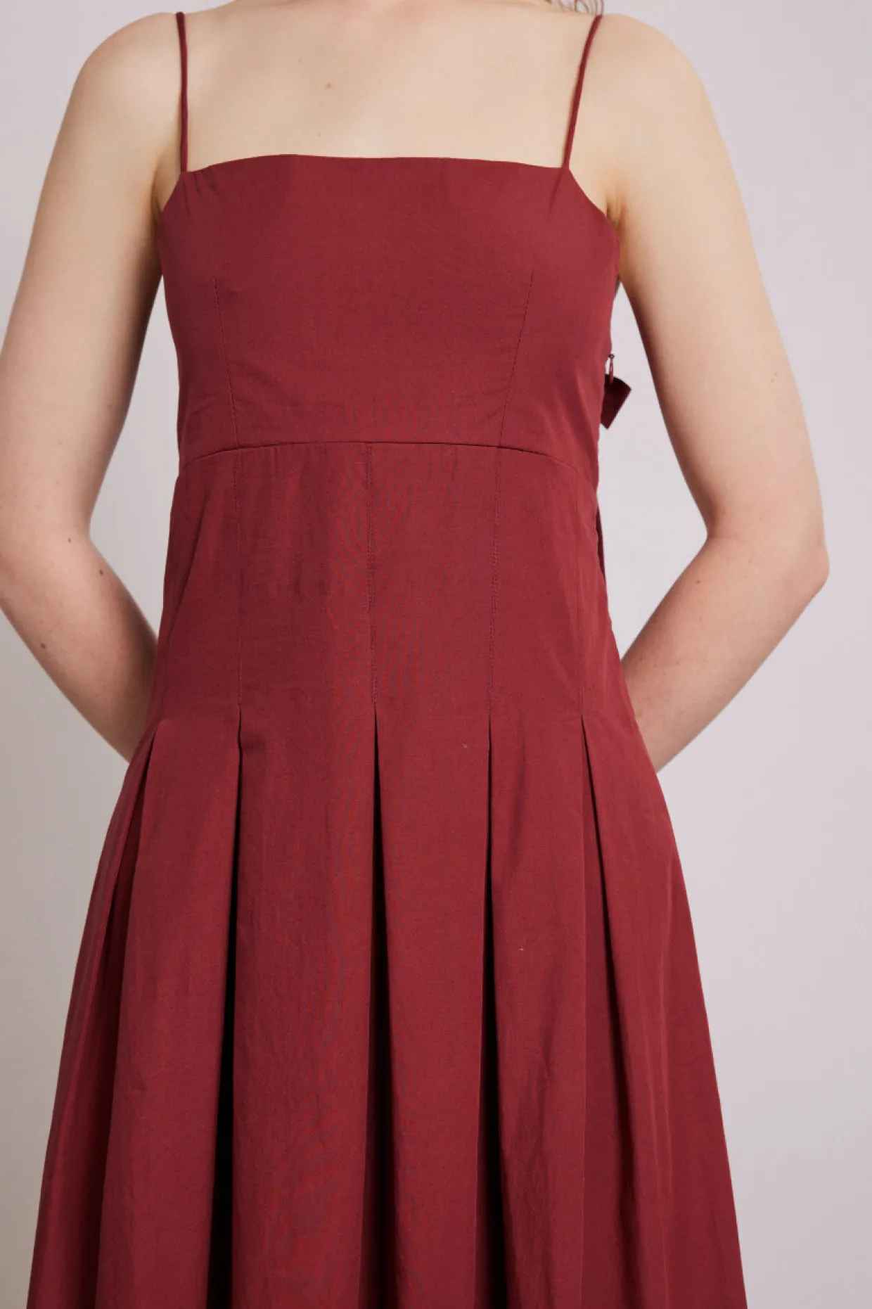 iris bow midi dress