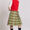 kat kilt - green check