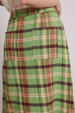 kat kilt - green check