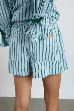 krissy pj boxer - blue stripe