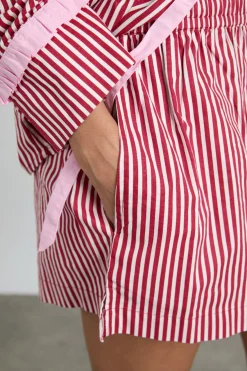 krissy pj boxer - red stripe