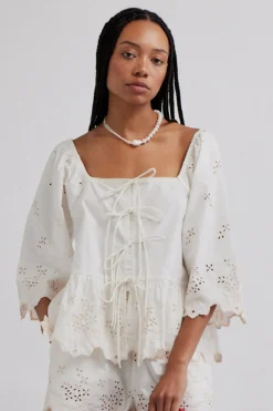 lana blouse - broderie