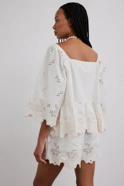 lana blouse - broderie