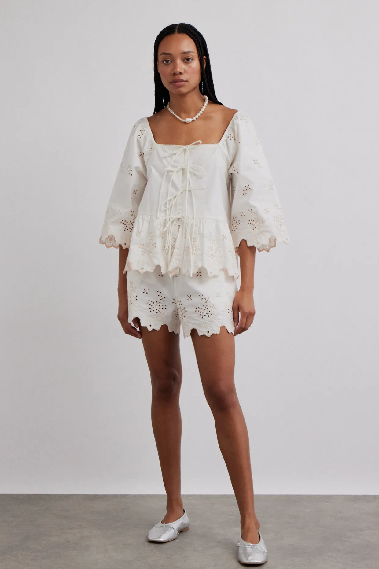 lana blouse - broderie