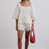 lana shorts - broderie
