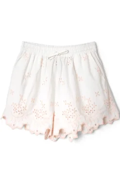 lana shorts - broderie