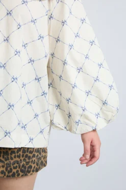 lola blouse - bow print