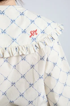 lola blouse - bow print