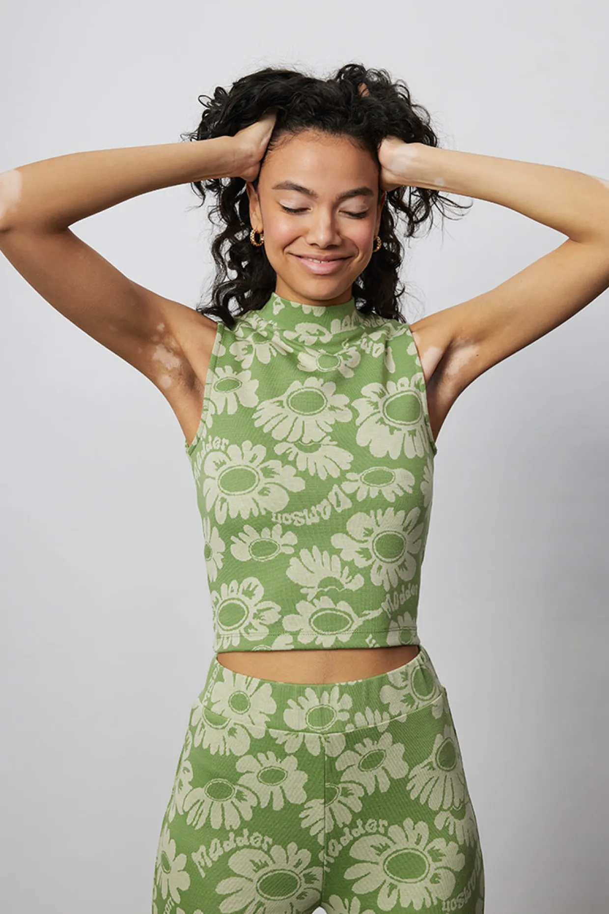 maeve jacquard strappy back tank