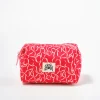 make up bag - bow print