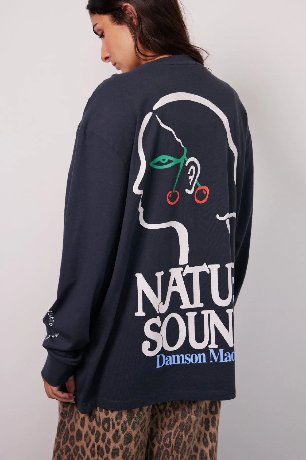 nature sounds long sleeve tee