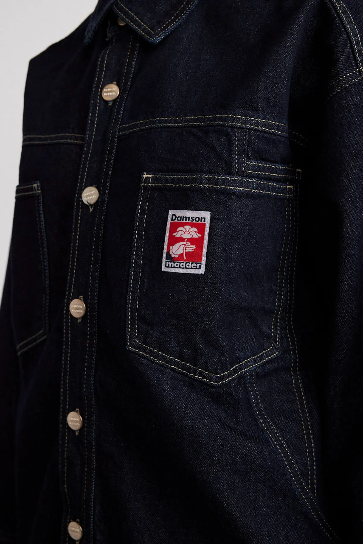 nova oversized shacket - indigo