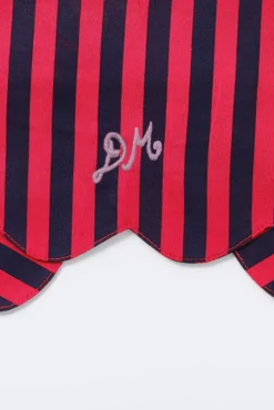 novelty dog collar - red stripe