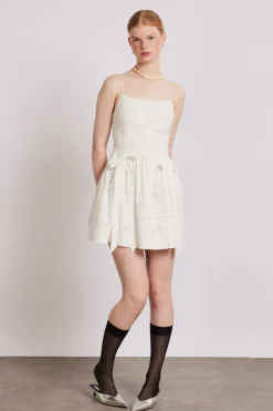 penelope mini - white broderie