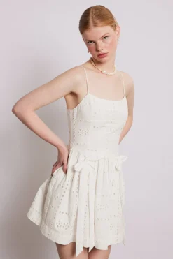 penelope mini - white broderie