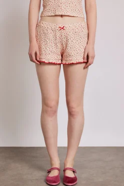 rose print short