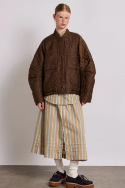 susie quilted reversible bomber