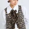 tilly gilet - leopard